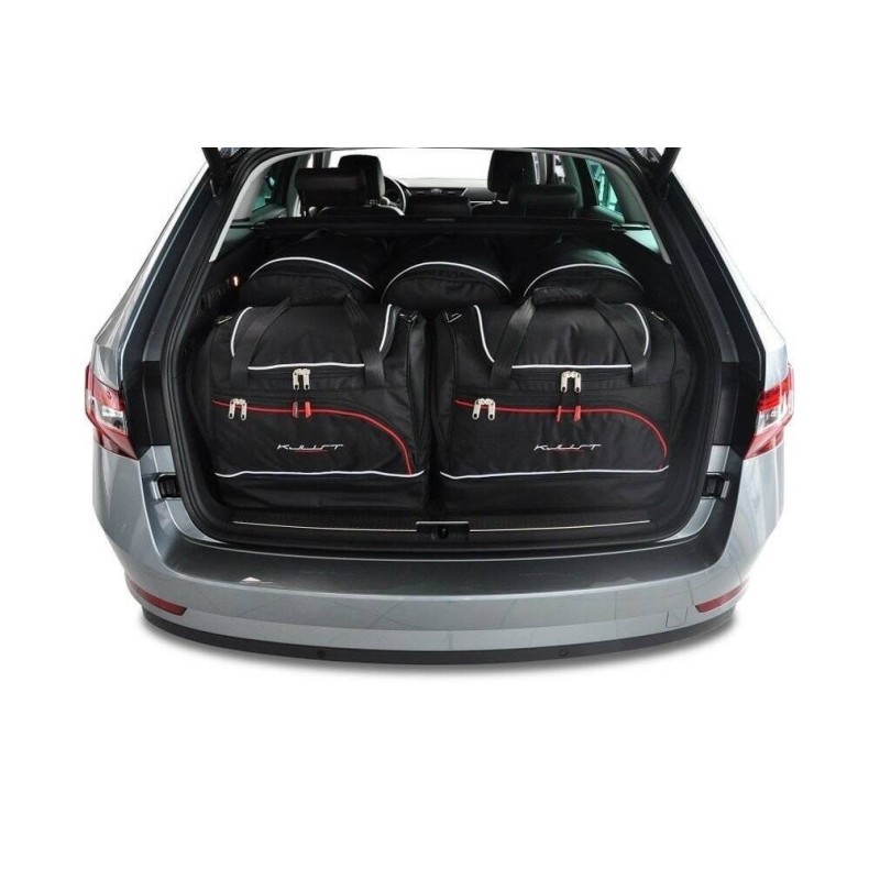 SKODA SUPERB KOMBI 2015-2023 TORBY DO BAGAŻNIKA 5 SZT SKODA SUPERB KOMBI 2015-2023 TORBY DO BAGAŻNIKA 5 SZT