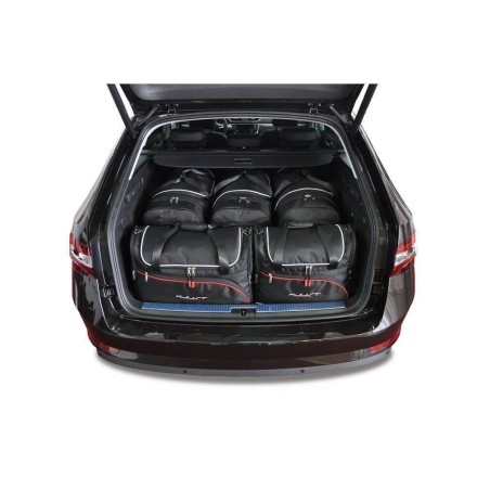 SKODA SUPERB KOMBI 2015-2023 TORBY DO BAGAŻNIKA 5 SZT