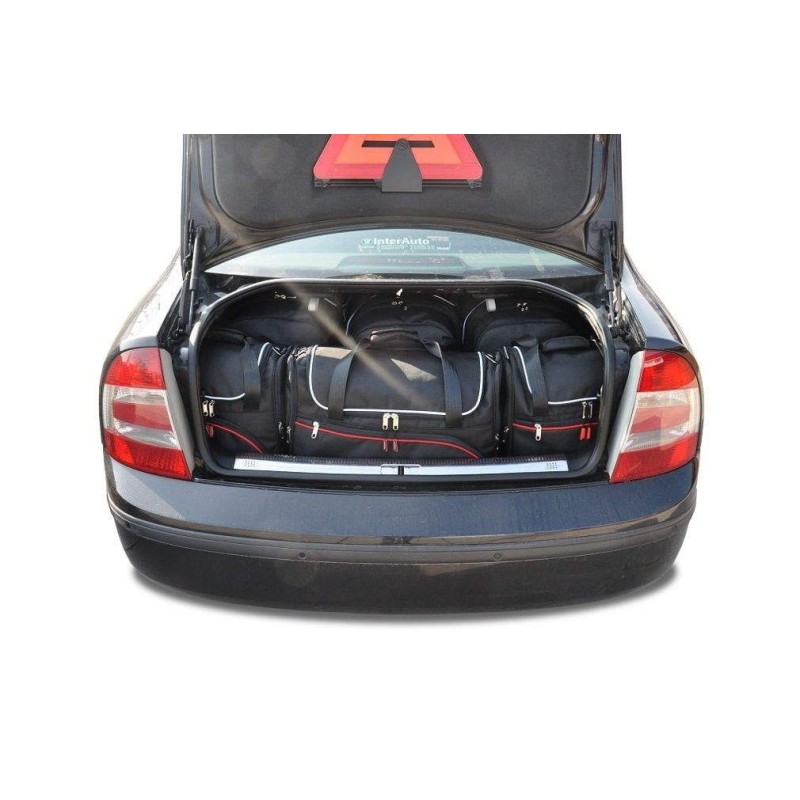 SKODA SUPERB LIMOUSINE 2001-2008 TORBY DO BAGAŻNIKA 5 SZT SKODA SUPERB LIMOUSINE 2001-2008 TORBY DO BAGAŻNIKA 5 SZT