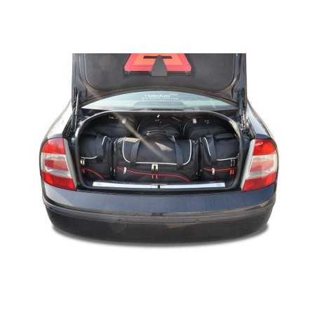 SKODA SUPERB LIMOUSINE 2001-2008 TORBY DO BAGAŻNIKA 5 SZT