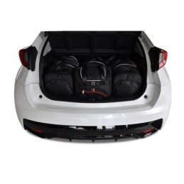 HONDA CIVIC HATCHBACK 2012-2017 TORBY DO BAGAŻNIKA 4 SZT