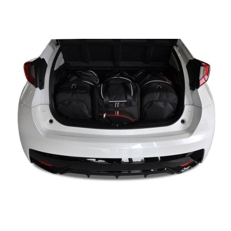 HONDA CIVIC HATCHBACK 2012-2017 TORBY DO BAGAŻNIKA 4 SZT