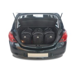 OPEL CORSA 2014-2019 TORBY DO BAGAŻNIKA 3 SZT
