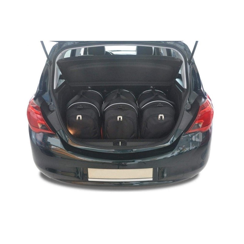 OPEL CORSA 2014-2019 TORBY DO BAGAŻNIKA 3 SZT OPEL CORSA 2014-2019 TORBY DO BAGAŻNIKA 3 SZT