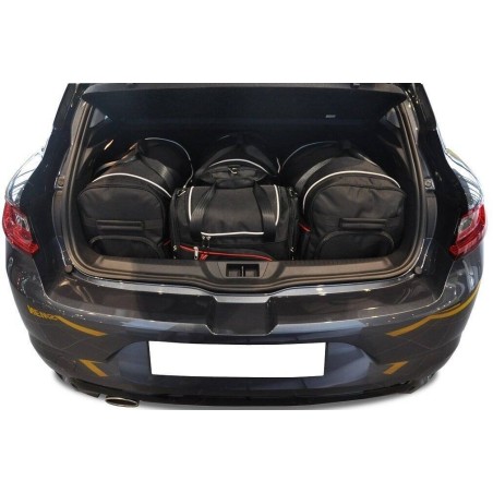 RENAULT MEGANE HATCHBACK 2016+ TORBY DO BAGAŻNIKA 4 SZT