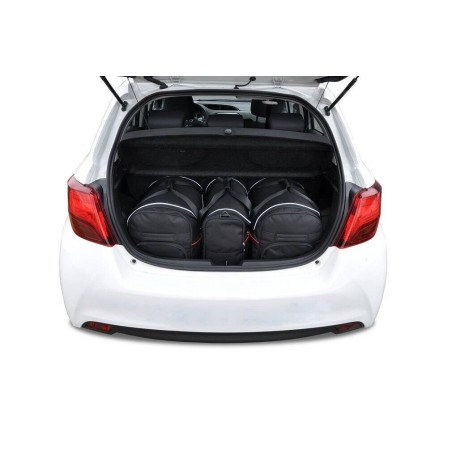 TOYOTA YARIS 2011-2020 TORBY DO BAGAŻNIKA 3 SZT