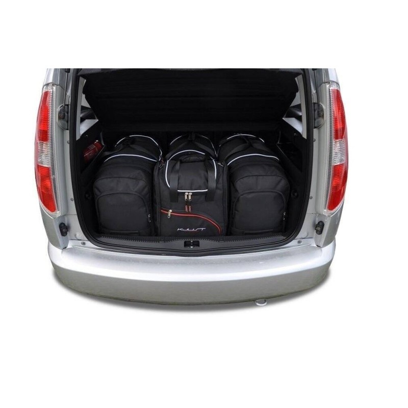 SKODA ROOMSTER 2006-2015 TORBY DO BAGAŻNIKA 4 SZT SKODA ROOMSTER 2006-2015 TORBY DO BAGAŻNIKA 4 SZT