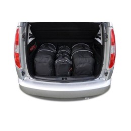 SKODA ROOMSTER 2006-2015 TORBY DO BAGAŻNIKA 4 SZT