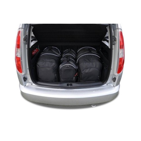 SKODA ROOMSTER 2006-2015 TORBY DO BAGAŻNIKA 4 SZT