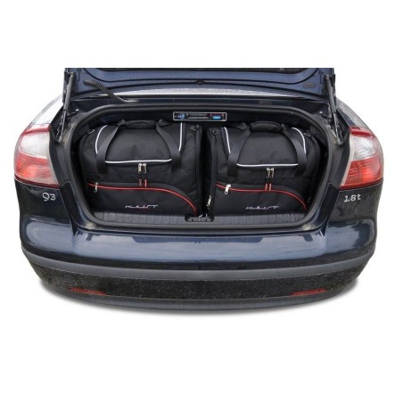 SAAB 9-3 CABRIO 2002-2015 TORBY DO BAGAŻNIKA 4 SZT