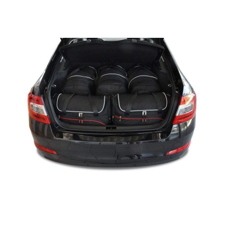 SKODA OCTAVIA LIFTBACK 2013-2020 TORBY DO BAGAŻNIKA 5 SZT