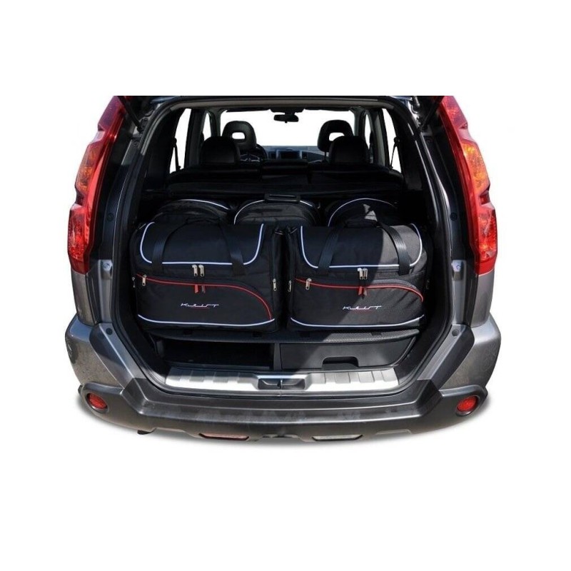 NISSAN X-TRAIL 2007-2014 TORBY DO BAGAŻNIKA 5 SZT NISSAN X-TRAIL 2007-2014 TORBY DO BAGAŻNIKA 5 SZT