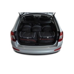 SKODA OCTAVIA KOMBI 2013-2020 TORBY DO BAGAŻNIKA 5 SZT
