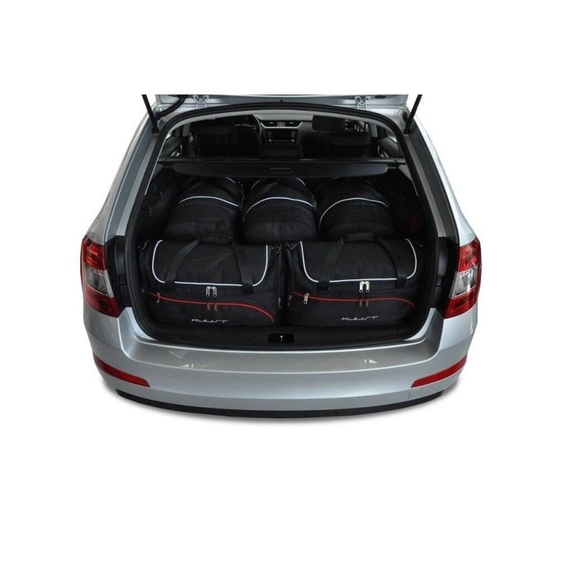 SKODA OCTAVIA KOMBI 2013-2020 TORBY DO BAGAŻNIKA 5 SZT SKODA OCTAVIA KOMBI 2013-2020 TORBY DO BAGAŻNIKA 5 SZT