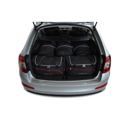 SKODA OCTAVIA KOMBI 2013-2020 TORBY DO BAGAŻNIKA 5 SZT