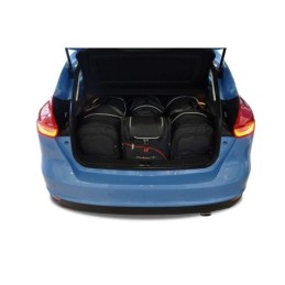 FORD FOCUS HATCHBACK 2011-2018 TORBY DO BAGAŻNIKA 4 SZT