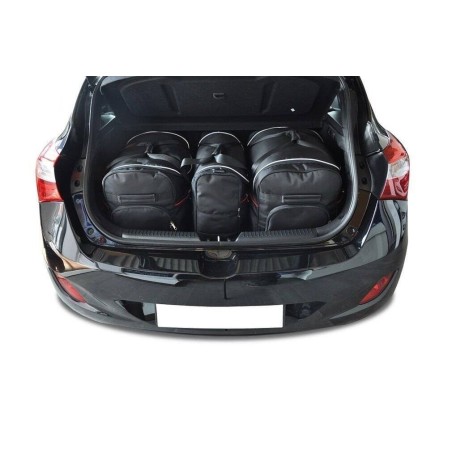 HYUNDAI i30 HATCHBACK 2012-2016 TORBY DO BAGAŻNIKA 3 SZT