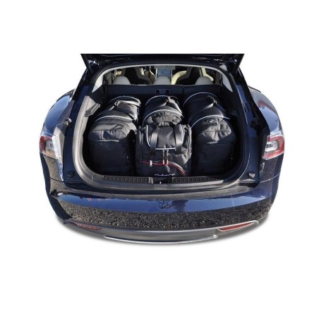TESLA MODEL S EV 2012-2016 TORBY DO BAGAŻNIKA 4 SZT