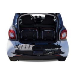 SMART FORTWO COUPE 2014-2019 TORBY DO BAGAŻNIKA 2 SZT
