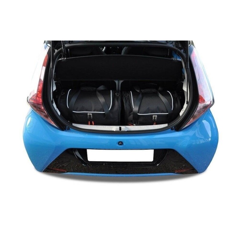 TOYOTA AYGO 2014-2021 TORBY DO BAGAŻNIKA 2 SZT TOYOTA AYGO 2014-2021 TORBY DO BAGAŻNIKA 2 SZT