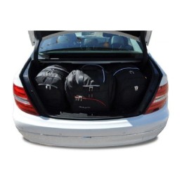 MERCEDES-BENZ C LIMOUSINE 2006-2014 TORBY DO BAGAŻNIKA 4 SZT