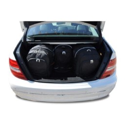 MERCEDES-BENZ C LIMOUSINE 2006-2014 TORBY DO BAGAŻNIKA 4 SZT