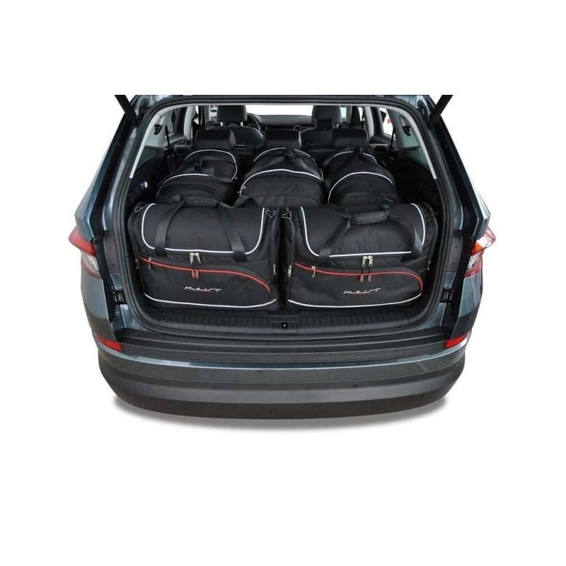 SKODA KODIAQ 2016-2023 TORBY DO BAGAŻNIKA 5 SZT SKODA KODIAQ 2016-2023 TORBY DO BAGAŻNIKA 5 SZT