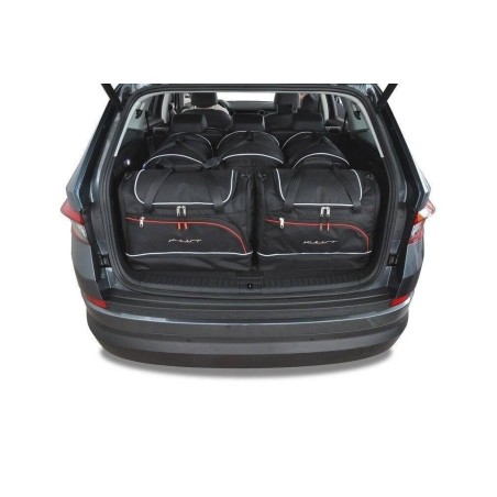 SKODA KODIAQ 2016-2023 TORBY DO BAGAŻNIKA 5 SZT