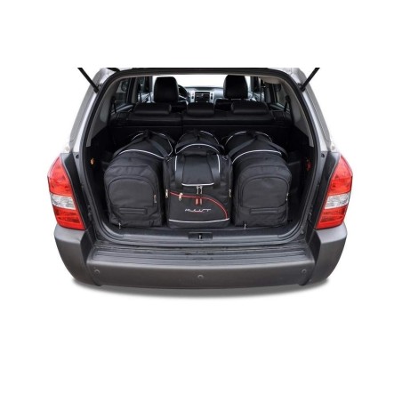 HYUNDAI TUCSON 2004-2010 TORBY DO BAGAŻNIKA 4 SZT