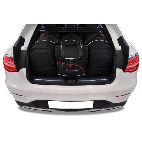 MERCEDES-BENZ GLC COUPE 2016-2022 TORBY DO BAGAŻNIKA 4 SZT