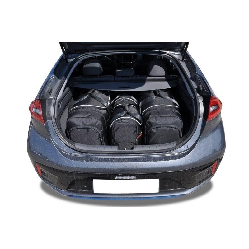 HYUNDAI IONIQ EV 2016-2019 TORBY DO BAGAŻNIKA 4 SZT HYUNDAI IONIQ EV 2016-2019 TORBY DO BAGAŻNIKA 4 SZT
