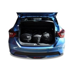 NISSAN MICRA 2017+ TORBY DO BAGAŻNIKA 3 SZT