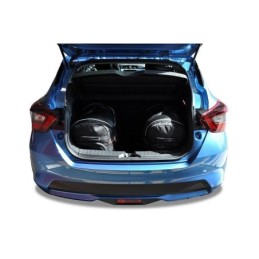 NISSAN MICRA 2017+ TORBY DO BAGAŻNIKA 3 SZT