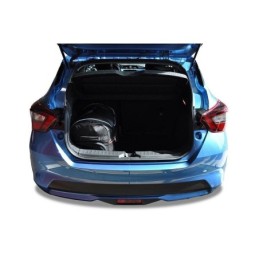 NISSAN MICRA 2017+ TORBY DO BAGAŻNIKA 3 SZT