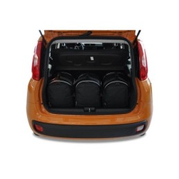 FIAT PANDA 2012+ TORBY DO BAGAŻNIKA 3 SZT