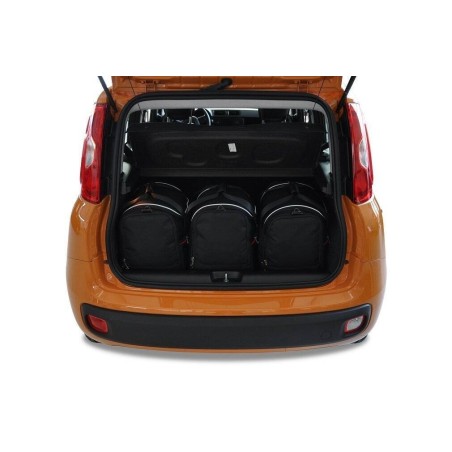 FIAT PANDA 2012+ TORBY DO BAGAŻNIKA 3 SZT