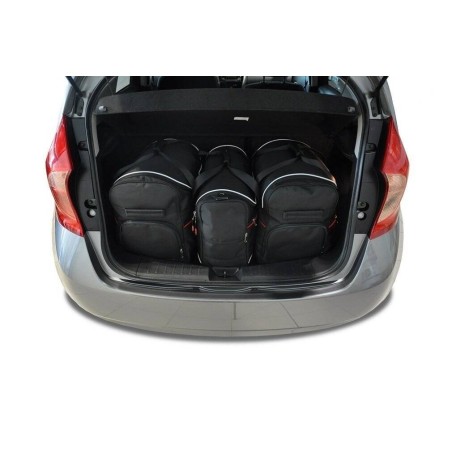 NISSAN NOTE 2013-2016 TORBY DO BAGAŻNIKA 3 SZT