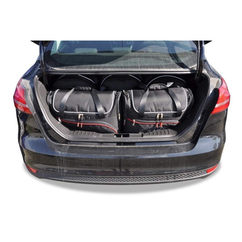 FORD FOCUS LIMOUSINE 2011-2018 TORBY DO BAGAŻNIKA 5 SZT FORD FOCUS LIMOUSINE 2011-2018 TORBY DO BAGAŻNIKA 5 SZT