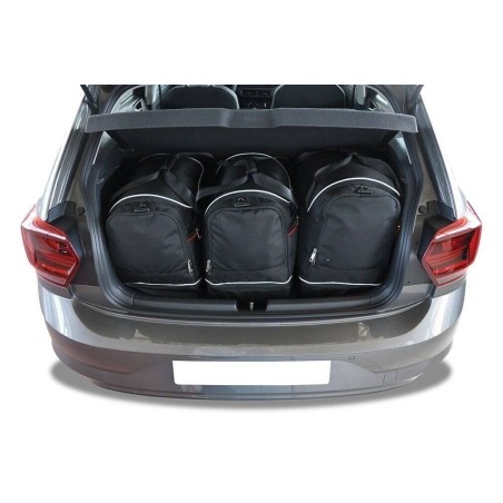 VW POLO 2017+ TORBY DO BAGAŻNIKA 3 SZT