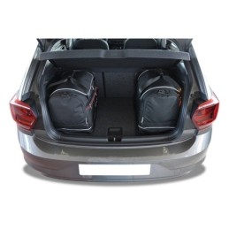 VW POLO 2017+ TORBY DO BAGAŻNIKA 3 SZT