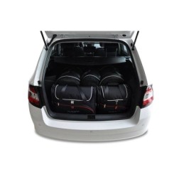 SKODA FABIA KOMBI 2014-2021 TORBY DO BAGAŻNIKA 5 SZT