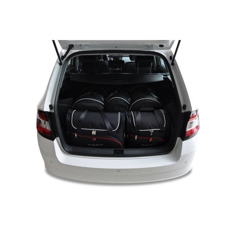 SKODA FABIA KOMBI 2014-2021 TORBY DO BAGAŻNIKA 5 SZT SKODA FABIA KOMBI 2014-2021 TORBY DO BAGAŻNIKA 5 SZT