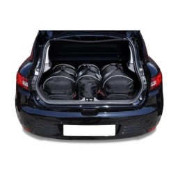 RENAULT CLIO 2012-2019 TORBY DO BAGAŻNIKA 3 SZT