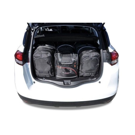 RENAULT SCENIC 2015-2019 TORBY DO BAGAŻNIKA 4 SZT