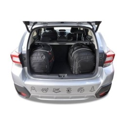 SUBARU XV 2017+ TORBY DO BAGAŻNIKA 4 SZT