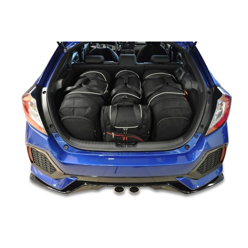 HONDA CIVIC HATCHBACK 2017-2021 TORBY DO BAGAŻNIKA 4 SZT HONDA CIVIC HATCHBACK 2017-2021 TORBY DO BAGAŻNIKA 4 SZT