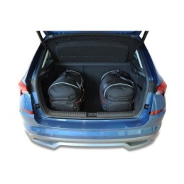 SKODA KAMIQ 2019+ TORBY DO BAGAŻNIKA 3 SZT