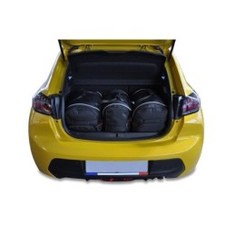 PEUGEOT 208 HATCHBACK 2019+ TORBY DO BAGAŻNIKA 3 SZT