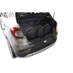 RENAULT CAPTUR 2019+ TORBY DO BAGAŻNIKA 3 SZT