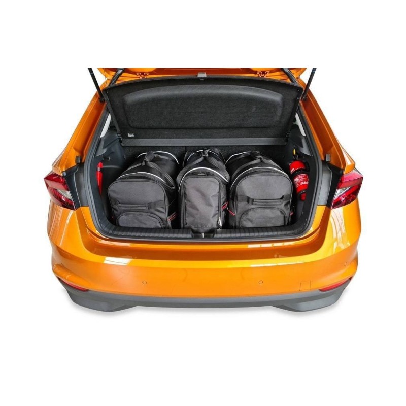 SKODA FABIA HATCHBACK 2021+ TORBY DO BAGAŻNIKA 3 SZT SKODA FABIA HATCHBACK 2021+ TORBY DO BAGAŻNIKA 3 SZT